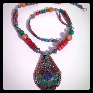Elegant, Colorful Necklace - Purchased In Morocco